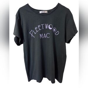 Anthropologie Letluv Fleetwood Mac Moon Star Tour Tee Size XL Cotton grunge Rock